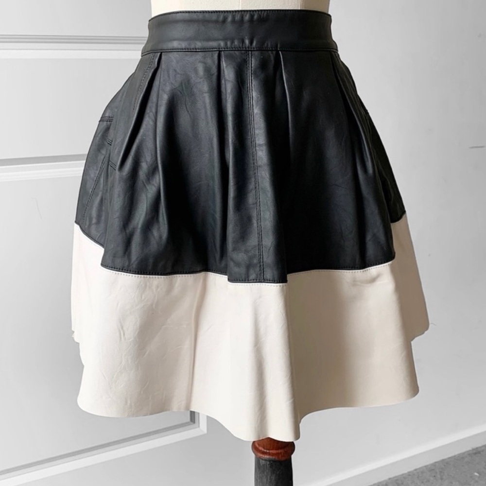 ASOS Faux Leather Mini Skirt